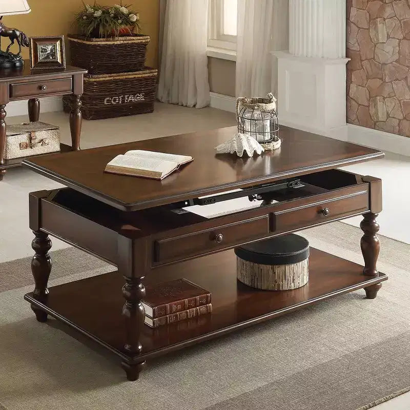 Acme Furniture Tavolino da caffè Farrel finitura noce