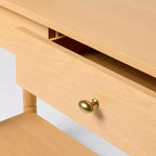 Console moderna in legno da 60", con cassetto, marrone - Threshold™ disegnato con Studio McGee