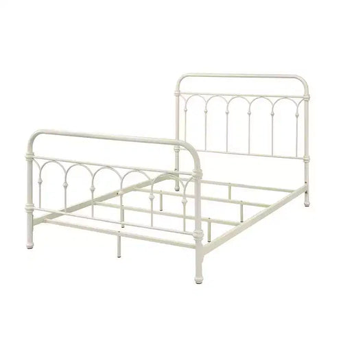 78" Full Bed Citron Bed White Finish - Acme Furniture