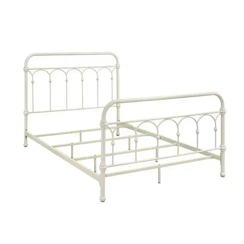 Letto matrimoniale da 198 cm Citron, finitura bianca - Acme Furniture