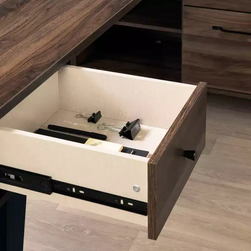 Letto singolo South Shore Twin Londen Marrone/Quercia Invecchiata: 3 cassetti, truciolare, capacità 113 kg