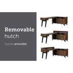 Letto singolo South Shore Twin Londen Marrone/Quercia Invecchiata: 3 cassetti, truciolare, capacità 113 kg