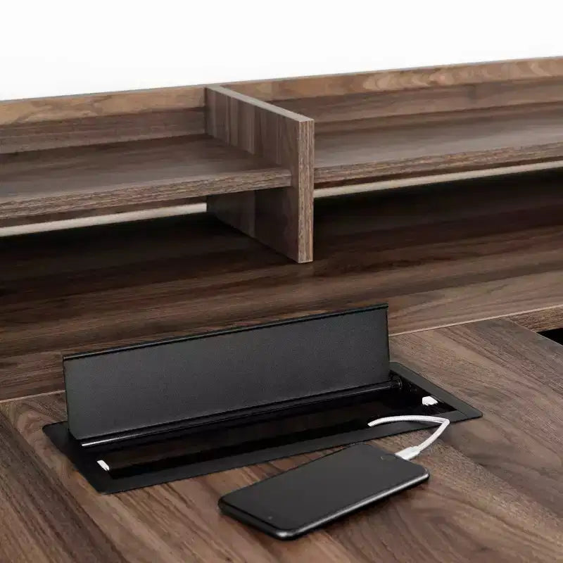 Letto singolo South Shore Twin Londen Marrone/Quercia Invecchiata: 3 cassetti, truciolare, capacità 113 kg
