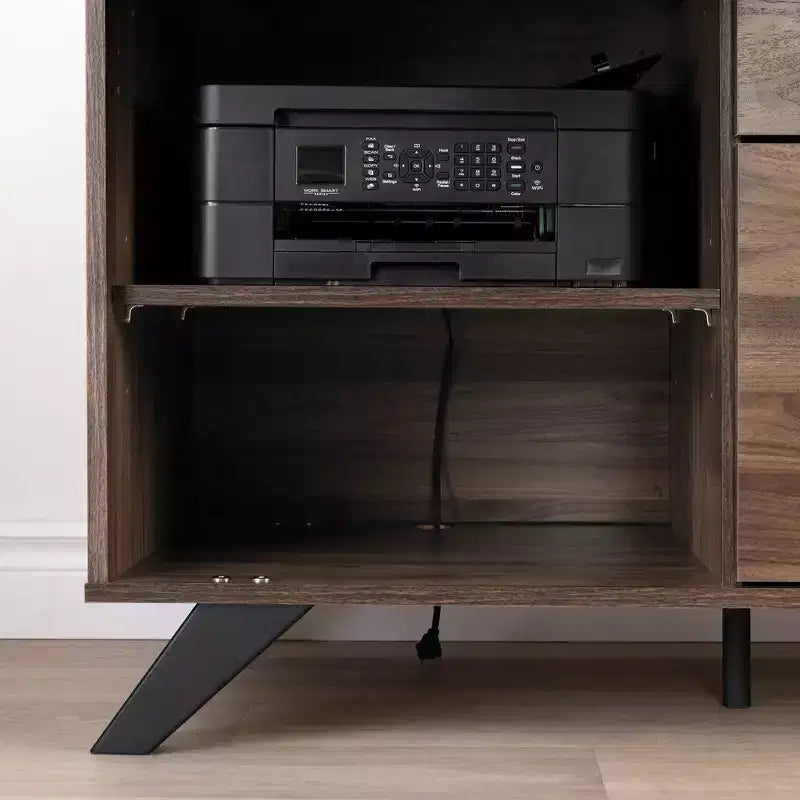 Letto singolo South Shore Twin Londen Marrone/Quercia Invecchiata: 3 cassetti, truciolare, capacità 113 kg