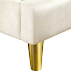 Letto completamente imbottito Kealoa Glam Beige - HOMES: Inside + Out