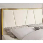 Letto completamente imbottito Kealoa Glam Beige - HOMES: Inside + Out