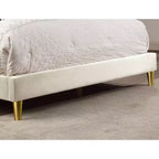 Letto completamente imbottito Kealoa Glam Beige - HOMES: Inside + Out