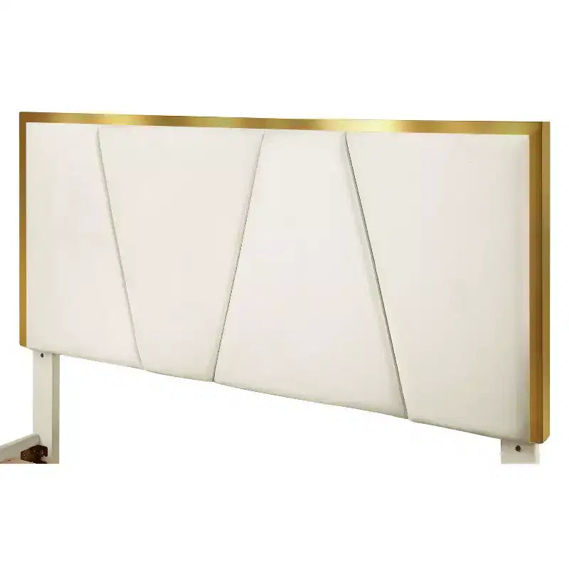 Letto completamente imbottito Kealoa Glam Beige - HOMES: Inside + Out