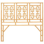 testata indipendente in rattan bali & pari Queen Size Galvan, colore: miele chiaro
