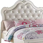 Edalene 87" Letto Completo e Bianco Perla - Acme Furniture
