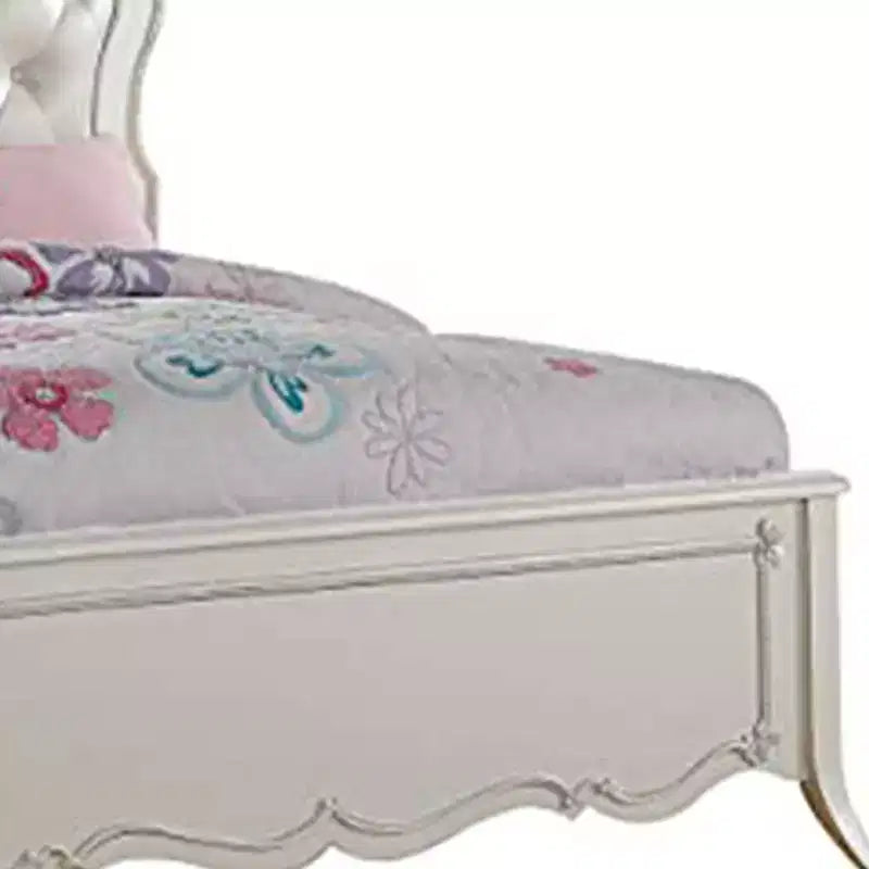 Edalene 87" Letto Completo e Bianco Perla - Acme Furniture