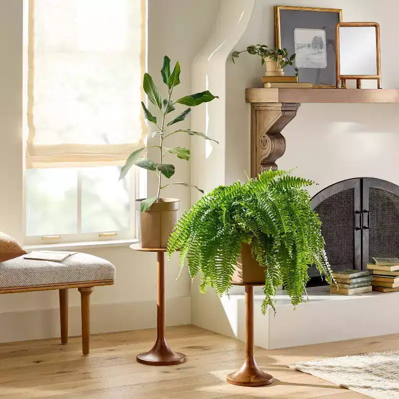 Specchio con Cornice in Legno e Piedini in Ottone - Hearth & Hand™ con Magnolia