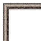 Specchio da parete per bagno Amanti Art Lyla Ornate Silver Petite Bevel 28.25 x 22.25 pollici