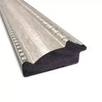 Specchio da parete per bagno Amanti Art Lyla Ornate Silver Petite Bevel 28.25 x 22.25 pollici