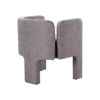 Sedia da pranzo Elias con design a tre gambe, set da 6 ART OF LIVING DESIGNS