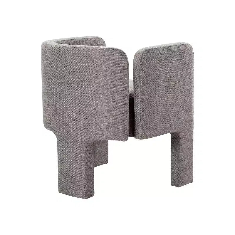 Sedia da pranzo Elias con design a tre gambe, set da 6 ART OF LIVING DESIGNS