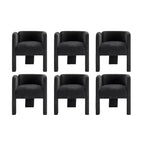 Sedia da pranzo Elias con design a tre gambe, set da 6 ART OF LIVING DESIGNS