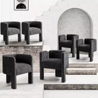 Sedia da pranzo Elias con design a tre gambe, set da 6 ART OF LIVING DESIGNS