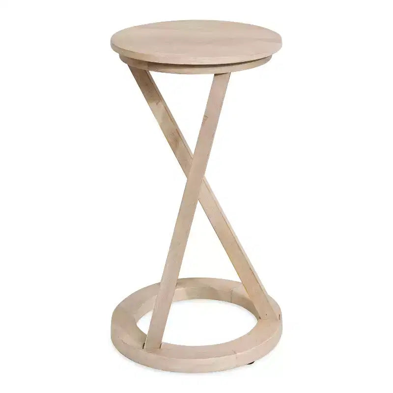 Tavolino d'appoggio moderno Aja in legno Kate and Laurel