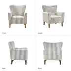 Set di 2 Poltrone Rachel con Braccioli Speciali | ART OF LIVING DESIGNS