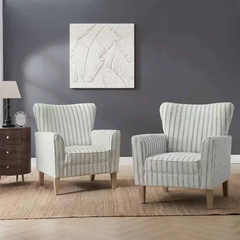 Set di 2 Poltrone Rachel con Braccioli Speciali | ART OF LIVING DESIGNS