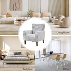 Set di 2 Poltrone Rachel con Braccioli Speciali | ART OF LIVING DESIGNS
