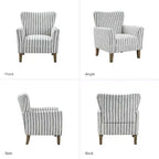 Set di 2 Poltrone Rachel con Braccioli Speciali | ART OF LIVING DESIGNS
