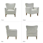 Set di 2 Poltrone Rachel con Braccioli Speciali | ART OF LIVING DESIGNS