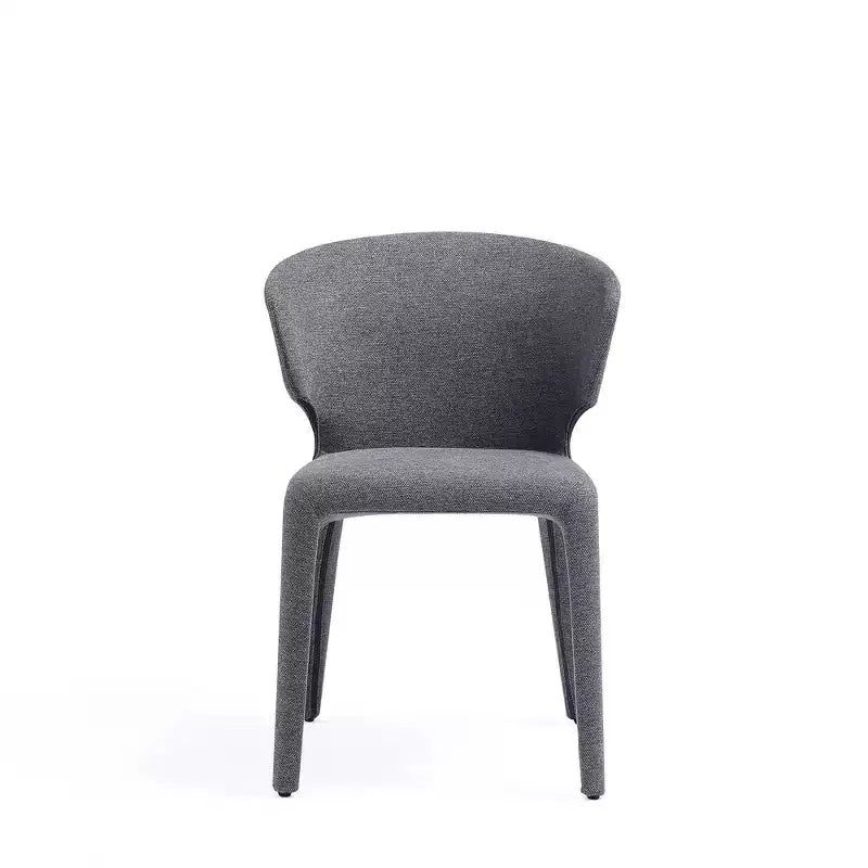 Set di 2 sedie da pranzo in tweed intrecciato moderno Conrad - Manhattan Comfort