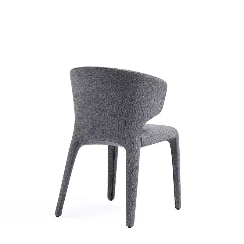 Set di 2 sedie da pranzo in tweed intrecciato moderno Conrad - Manhattan Comfort