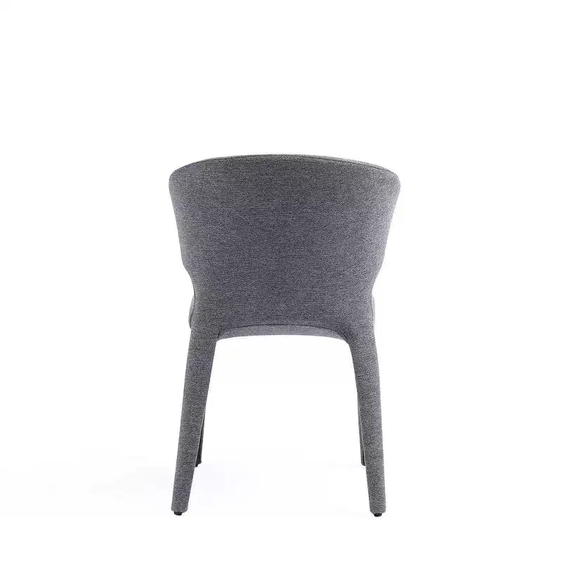 Set di 2 sedie da pranzo in tweed intrecciato moderno Conrad - Manhattan Comfort