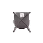 Set di 2 sedie da pranzo in tweed intrecciato moderno Conrad - Manhattan Comfort