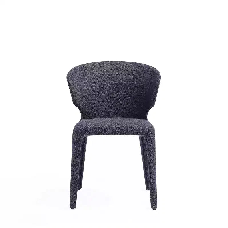 Set di 2 sedie da pranzo in tweed intrecciato moderno Conrad - Manhattan Comfort