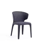 Set di 2 sedie da pranzo in tweed intrecciato moderno Conrad - Manhattan Comfort