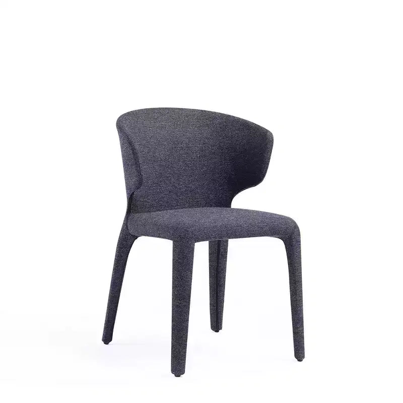 Set di 2 sedie da pranzo in tweed intrecciato moderno Conrad - Manhattan Comfort
