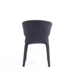 Set di 2 sedie da pranzo in tweed intrecciato moderno Conrad - Manhattan Comfort