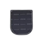 Set di 2 Poltrone da Pranzo Rotonde Moderne in Ecopelle Anna - Manhattan Comfort