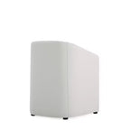 Set di 2 Poltrone da Pranzo Rotonde Moderne in Ecopelle Anna - Manhattan Comfort