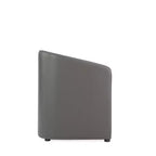 Set di 2 Poltrone da Pranzo Rotonde Moderne in Ecopelle Anna - Manhattan Comfort