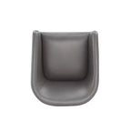 Set di 2 Poltrone da Pranzo Rotonde Moderne in Ecopelle Anna - Manhattan Comfort