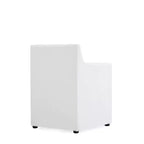 Set di 2 Poltrone da Pranzo Moderne Quadrata Anna in Ecopelle - Manhattan Comfort