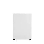 Set di 2 Poltrone da Pranzo Moderne Quadrata Anna in Ecopelle - Manhattan Comfort
