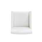 Set di 2 Poltrone da Pranzo Moderne Quadrata Anna in Ecopelle - Manhattan Comfort