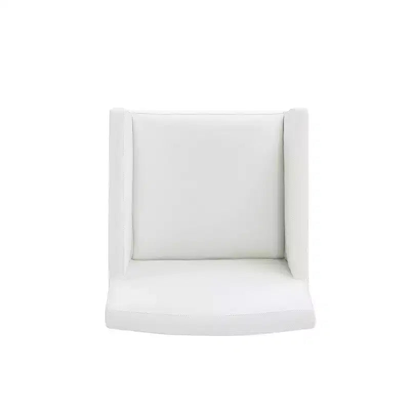 Set di 2 Poltrone da Pranzo Moderne Quadrata Anna in Ecopelle - Manhattan Comfort