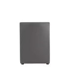 Set di 2 Poltrone da Pranzo Moderne Quadrata Anna in Ecopelle - Manhattan Comfort