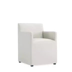 Set di 2 Poltrone da Pranzo Moderne Quadrata Anna in Ecopelle - Manhattan Comfort