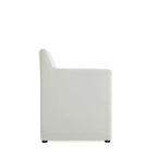 Set di 2 Poltrone da Pranzo Moderne Quadrata Anna in Ecopelle - Manhattan Comfort