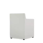 Set di 2 Poltrone da Pranzo Moderne Quadrata Anna in Ecopelle - Manhattan Comfort