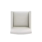 Set di 2 Poltrone da Pranzo Moderne Quadrata Anna in Ecopelle - Manhattan Comfort