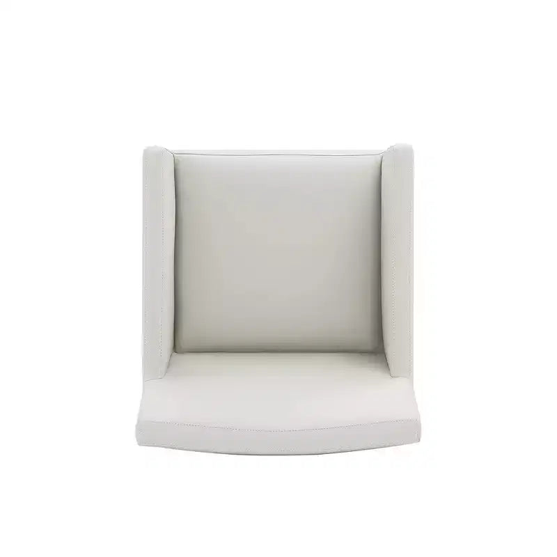 Set di 2 Poltrone da Pranzo Moderne Quadrata Anna in Ecopelle - Manhattan Comfort